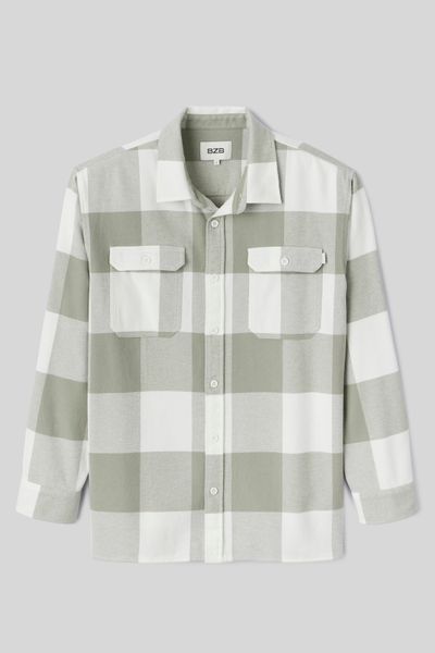 Chemise flanelle &agrave; carreaux