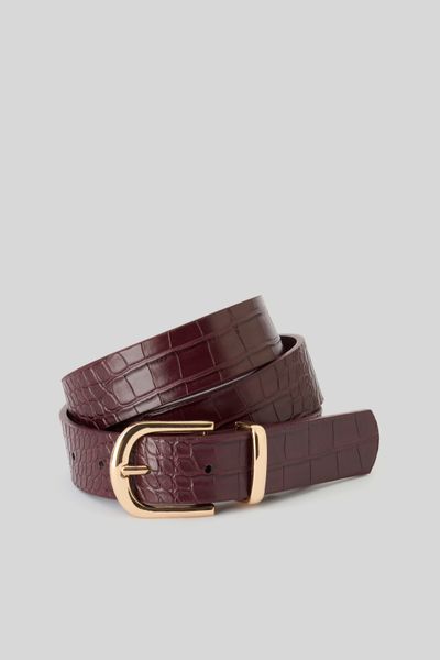 Ceinture effet croco