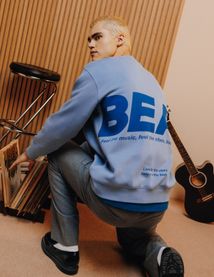 Sweat imprimé devant/dos