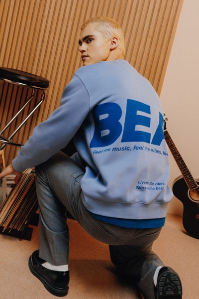 Sweat imprimé devant/dos