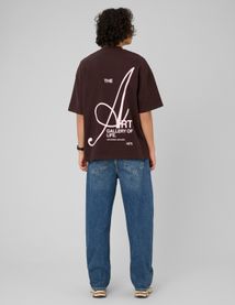 T-shirt &eacute;pais imprim&eacute; devant / dos