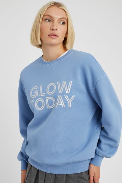 Sweat col rond imprimé