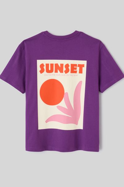 T-shirt imprim&eacute; devant/ dos