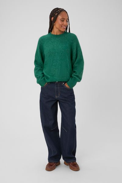 Pull col rond premium