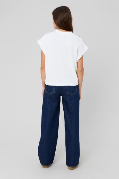 Jean straight surpiqures