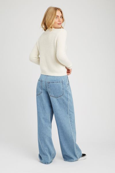 Pull premium col rond
