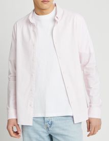 Chemise unie ajust&eacute;e