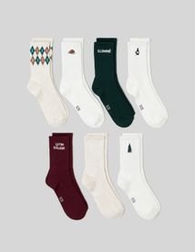 Coffret 7 paires de chaussettes Noël