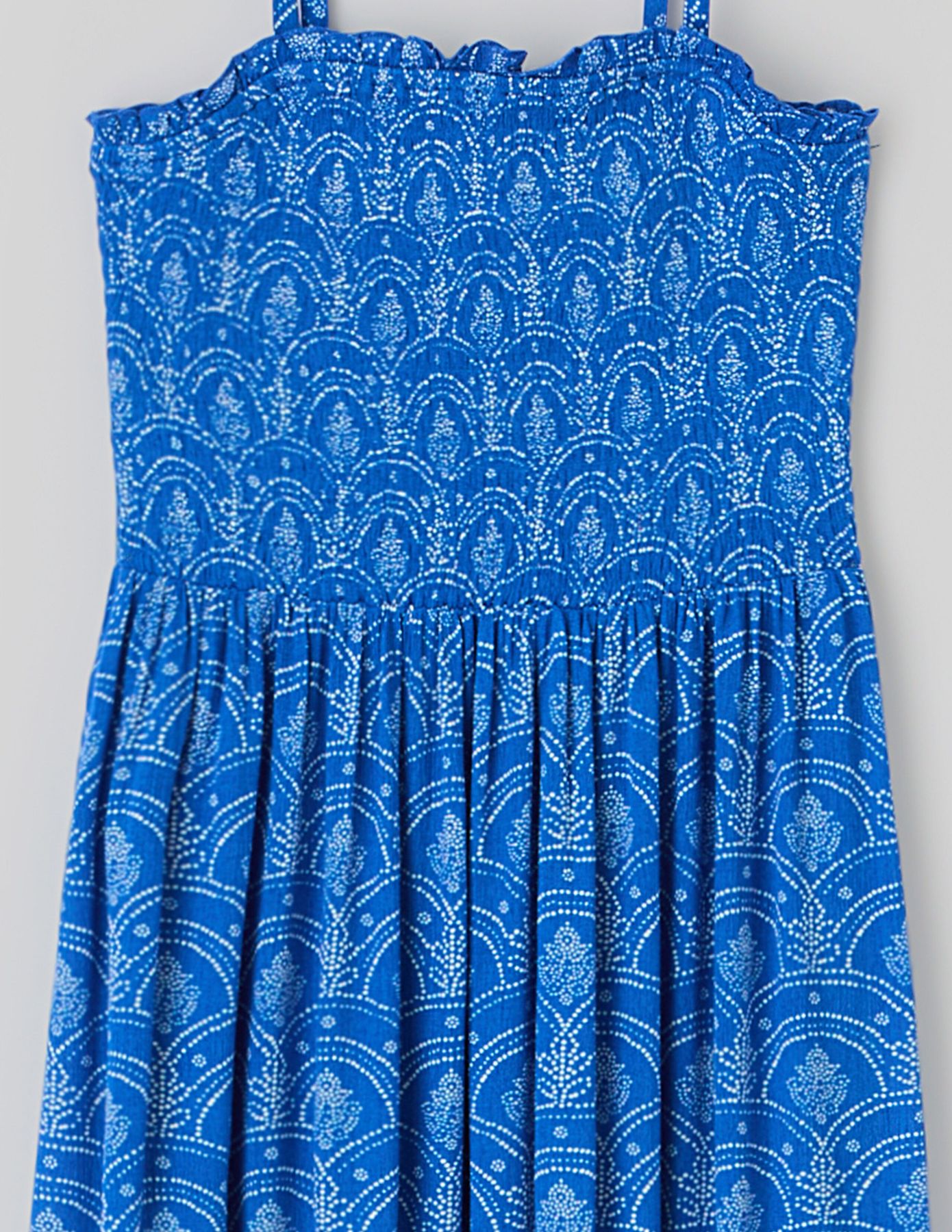 Robe longue imprimée