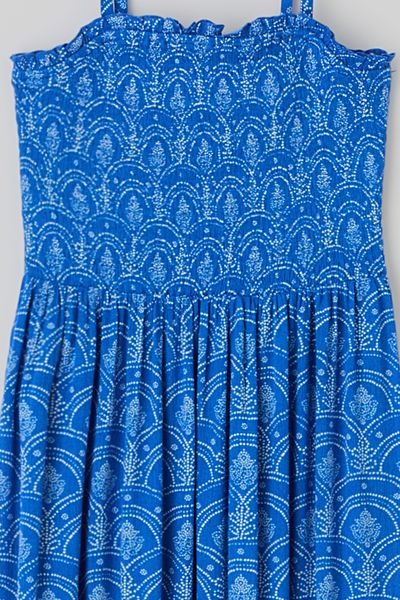 Robe longue imprimée