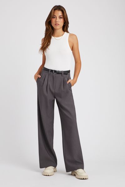 Pantalon tailleur &agrave; pinces