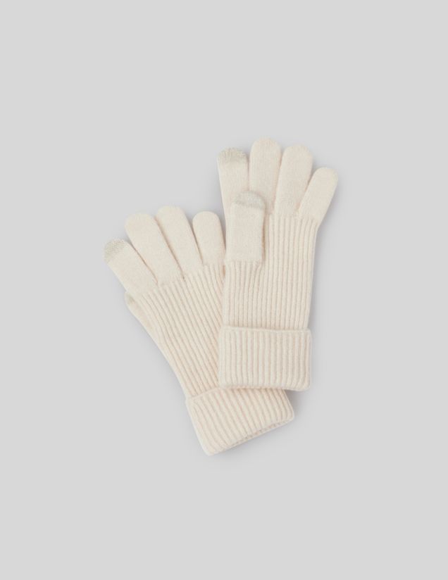 Gants tactiles à côte