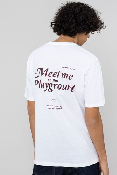 T-shirt imprim&eacute; devant/dos