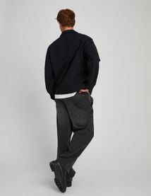Veste zippée unie