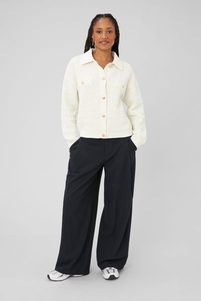 Gilet boutonn&eacute; col polo