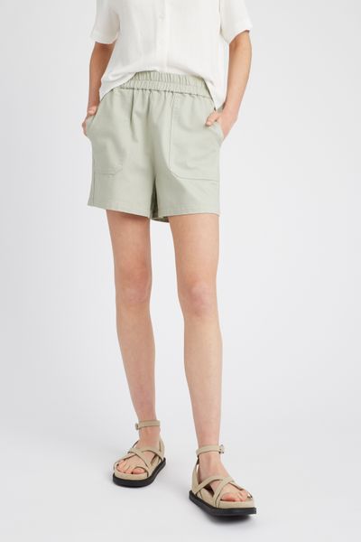 Short taille élastiquée