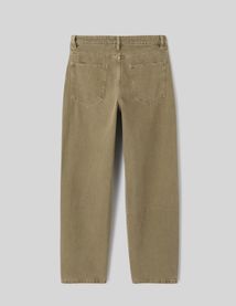 Pantalon loose de couleur