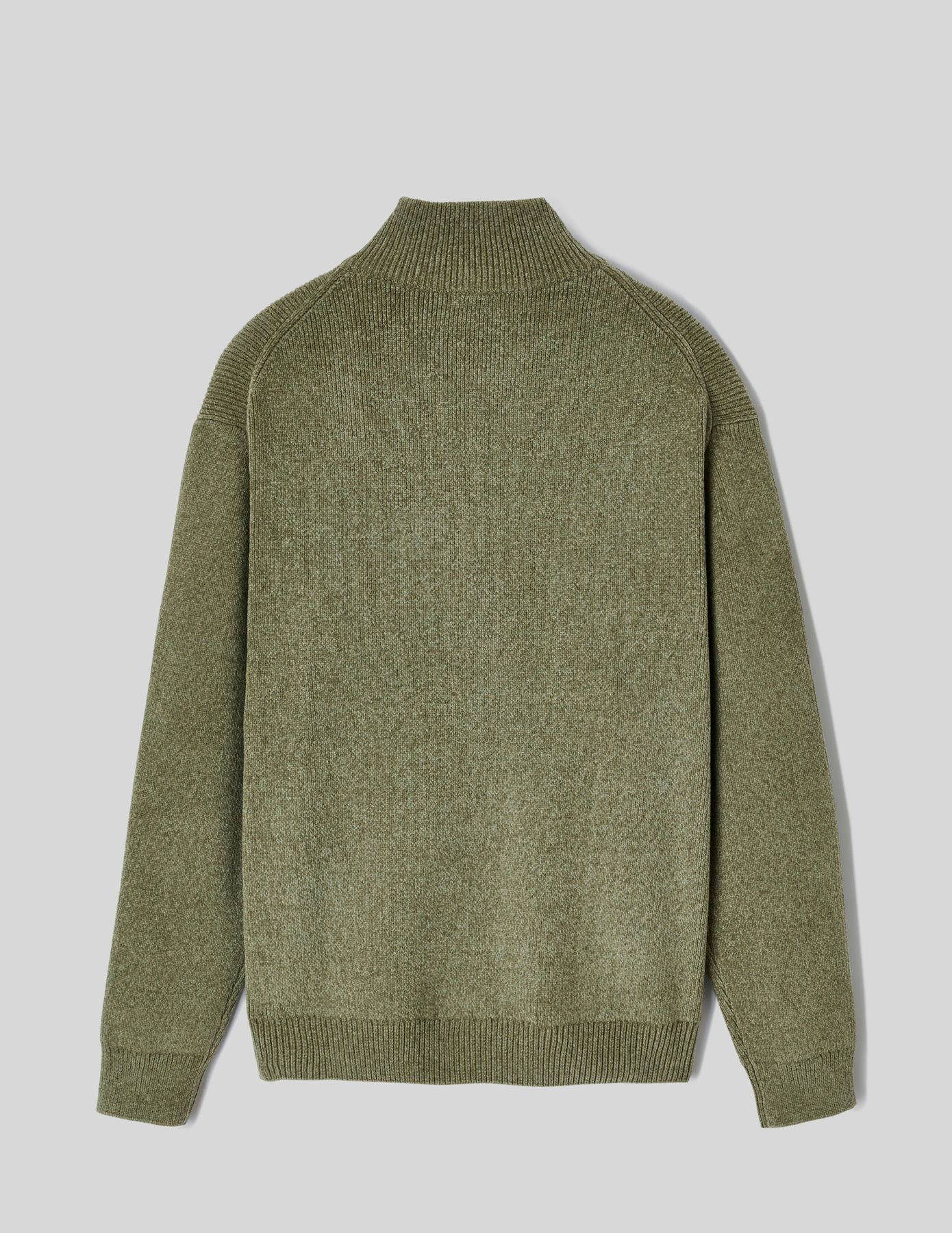 Pull chenille col montant