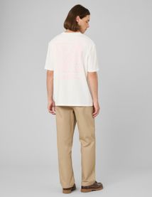 Pantalon chino &agrave; pinces