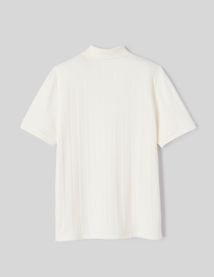 Polo maille fantaisie