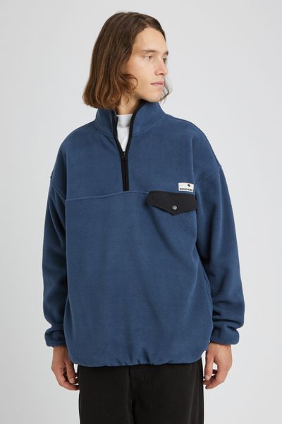 Polaire col montant zipp&eacute;