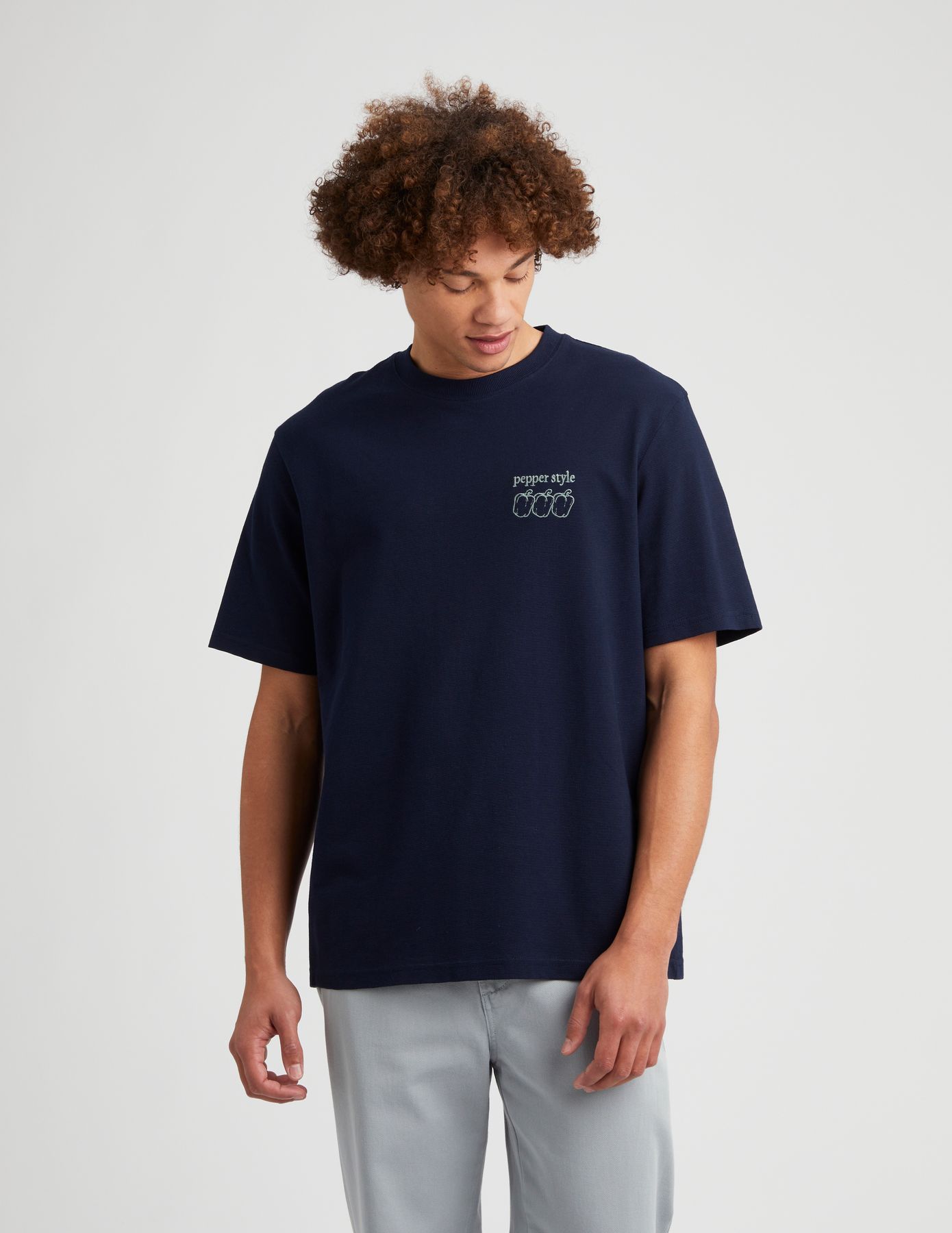 T-shirt matière fantaisie