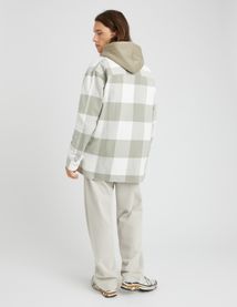 Chemise flanelle &agrave; carreaux