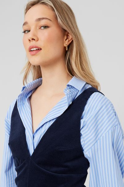 Robe chasuble velours