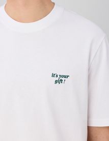 T-shirt imprim&eacute; devant/dos