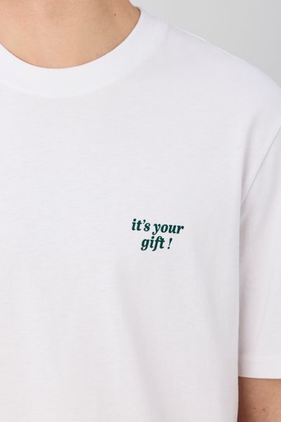 T-shirt imprim&eacute; devant/dos