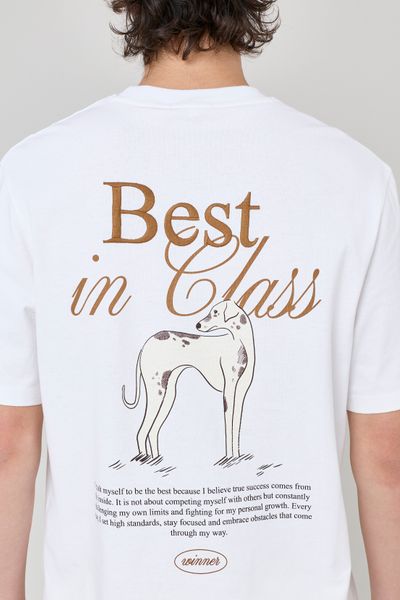 T-shirt animation devant/dos