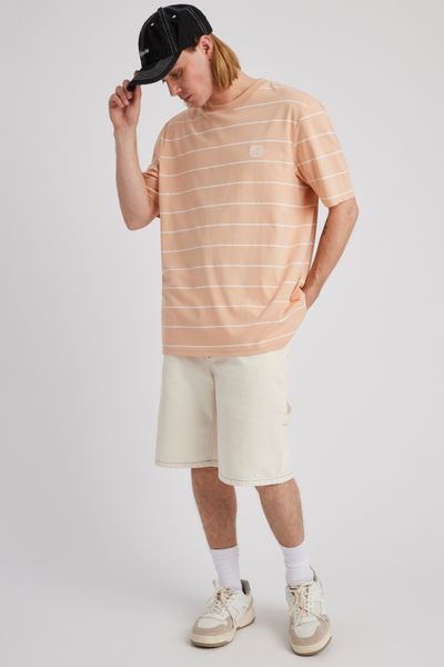 T-shirt oversize à rayures