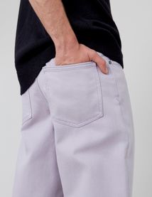 Pantalon loose de couleur