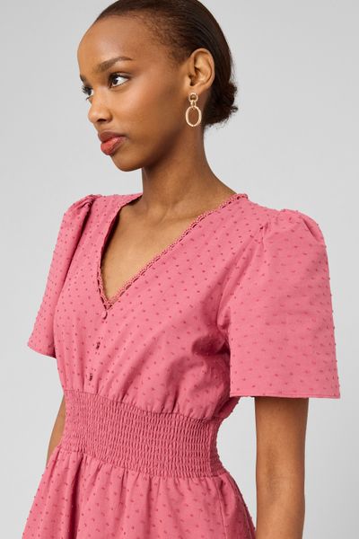 Robe &agrave; volants