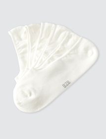 Lot de 3 paires de socquettes invisibles