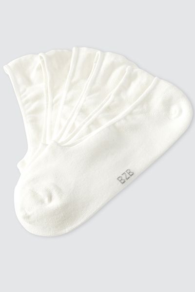 Lot de 3 paires de socquettes invisibles