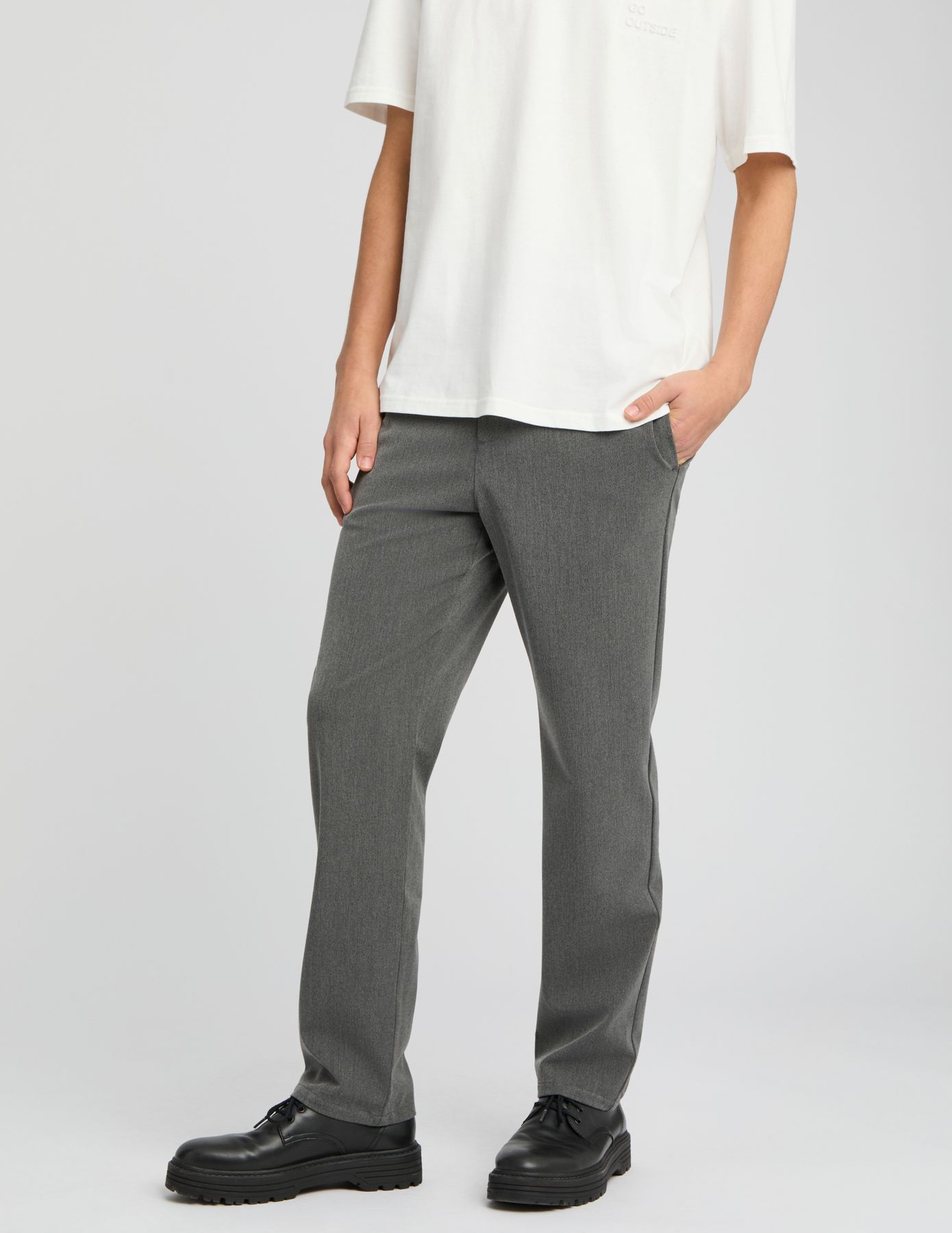 Pantalon fluide duveteux
