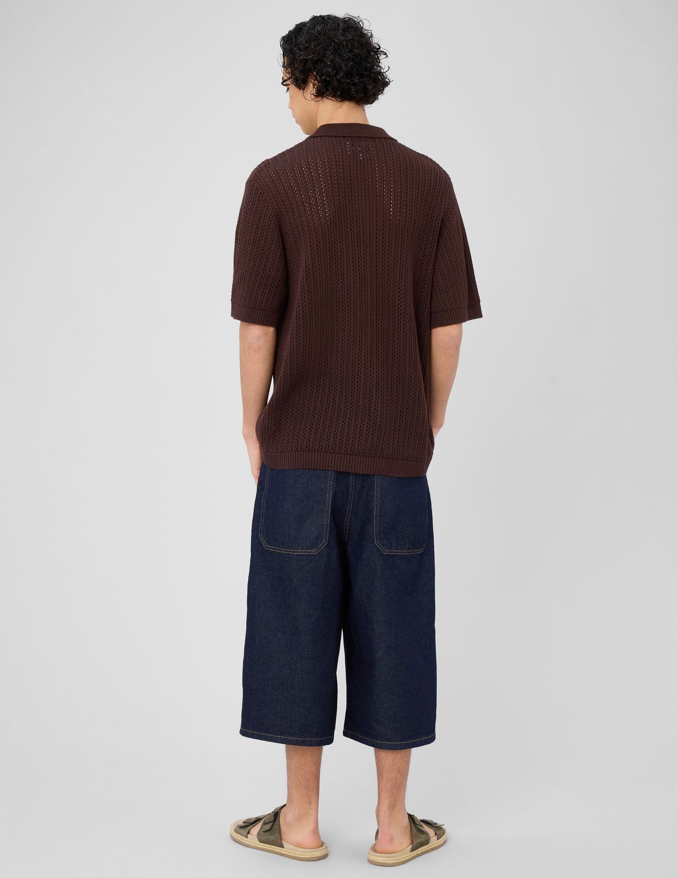 Chemise manches courtes tricot