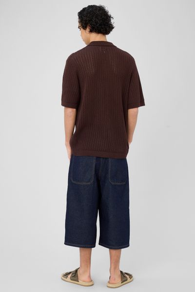 Chemise manches courtes tricot