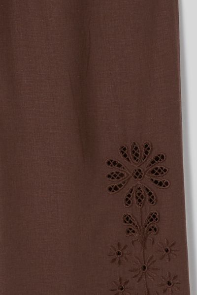 Pantalon brod&eacute;