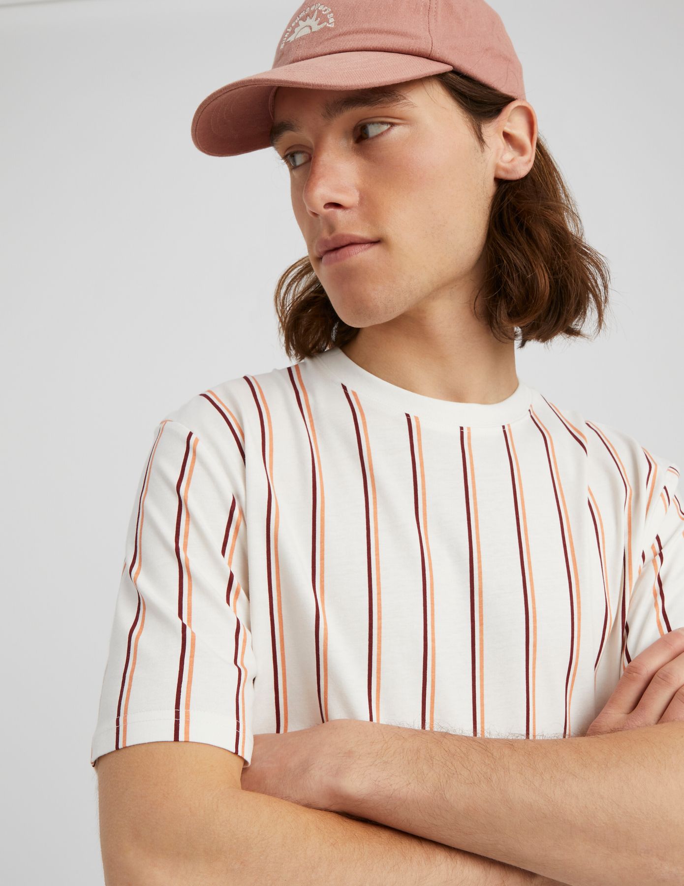 T-shirt rayures tricolores