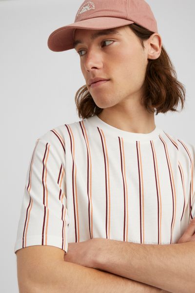 T-shirt rayures tricolores