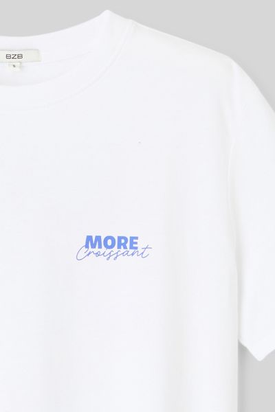 T-shirt imprimé devant/dos