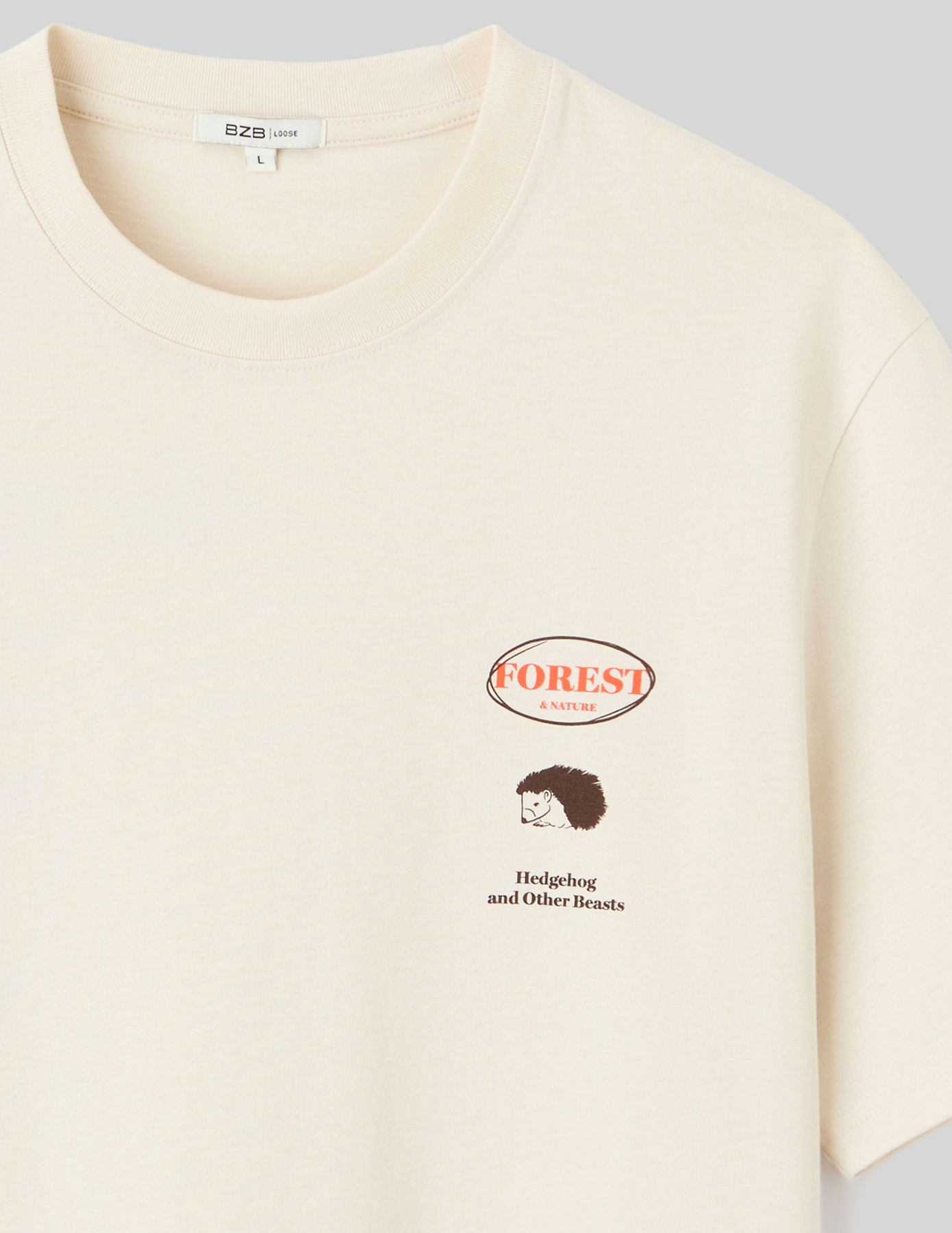 T-shirt imprimé poitrine