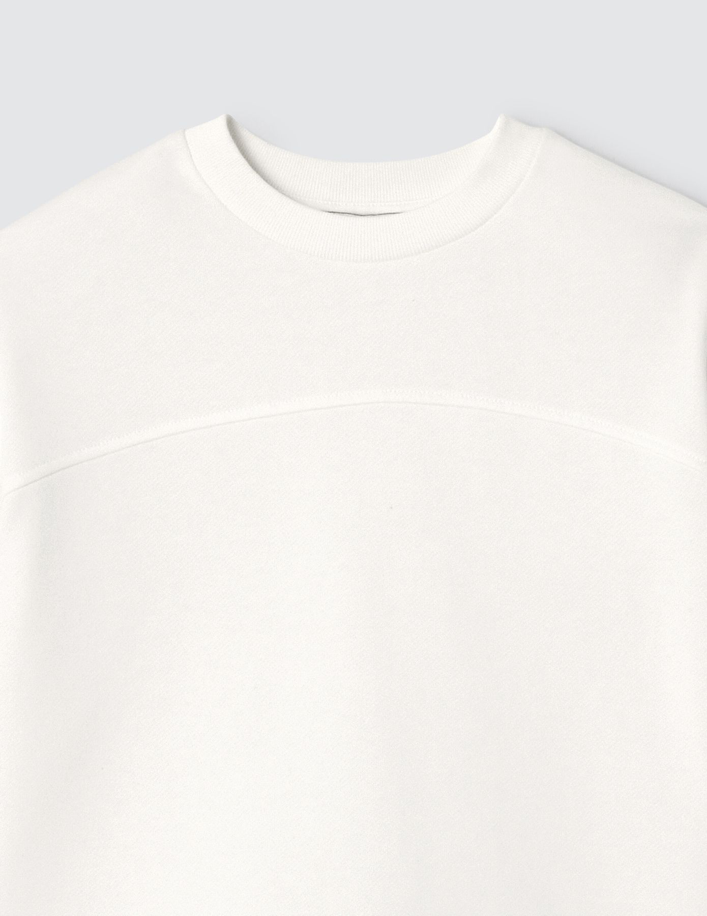 Sweat cropped découpes sport