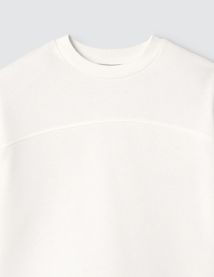 Sweat cropped découpes sport