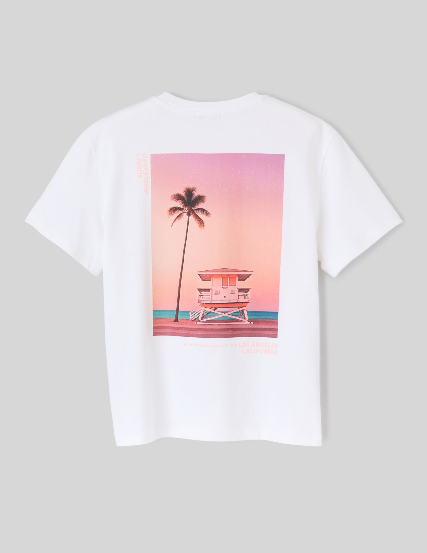 T-shirt imprim&eacute; g&eacute;ant Miami