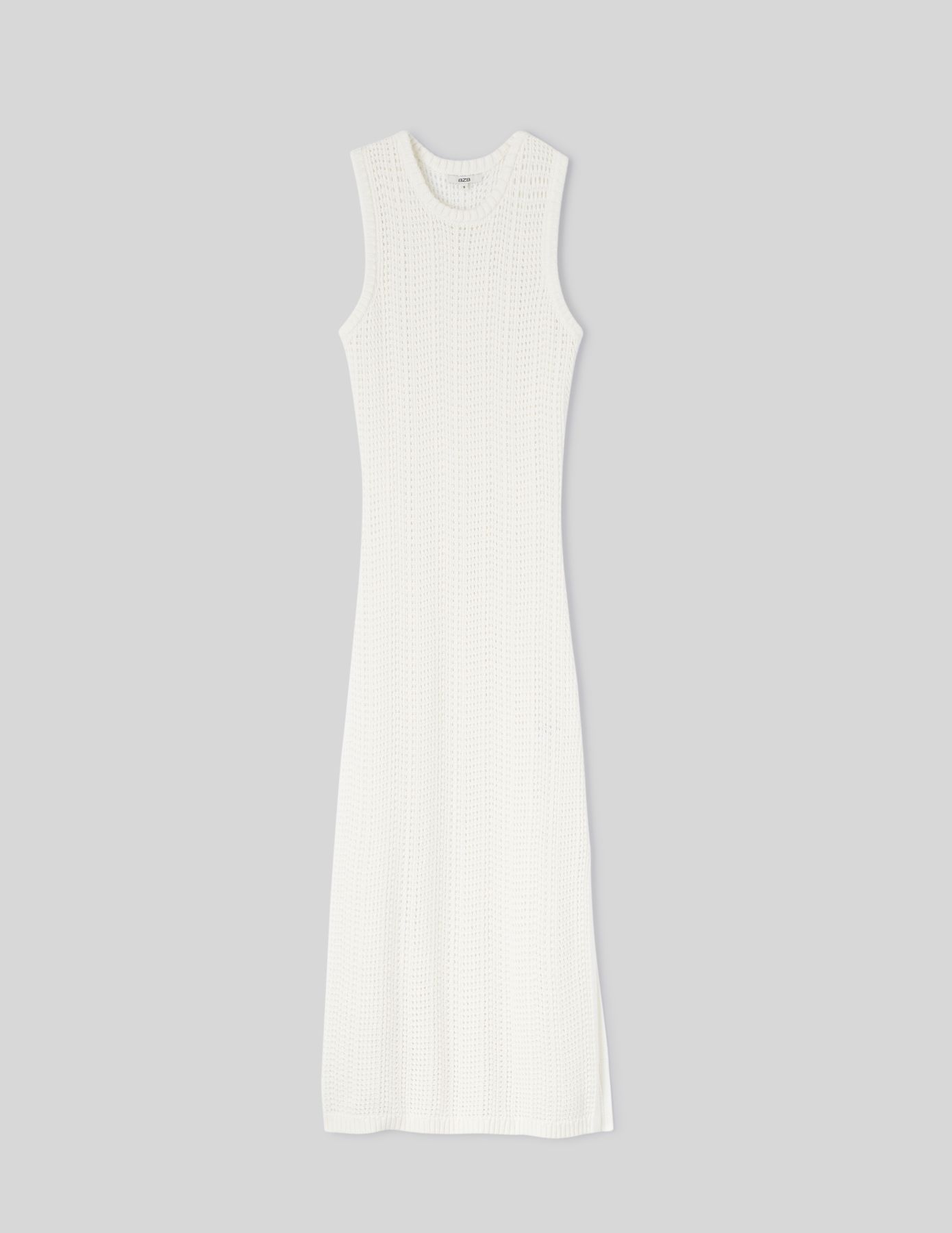 Robe longue en crochet
