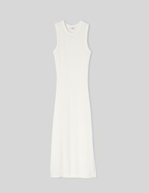 Robe longue en crochet