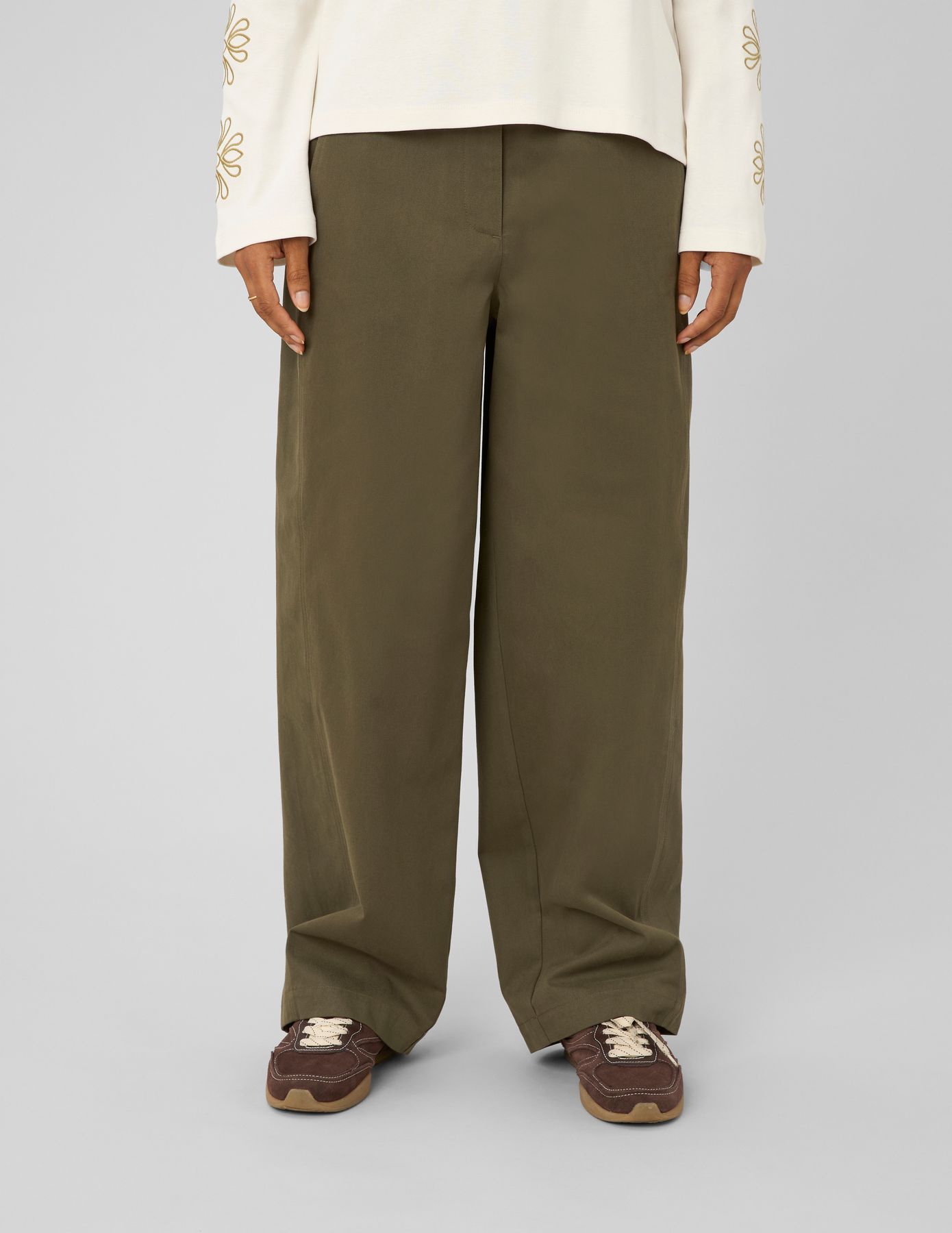 Pantalon chino balloon